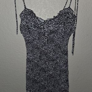 Windsor Black and White Floral Camisole